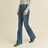 JBD HIGH RISE SKINNY FLARE JEANS