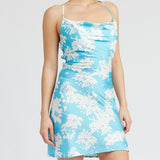 READY FOR IT BLUE FLORAL MINI DRESS