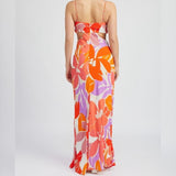 ISLAND PARADISE FLORAL MAXI DRESS