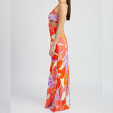 ISLAND PARADISE FLORAL MAXI DRESS