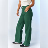 GOING GREEN WIDE LEG PANTS