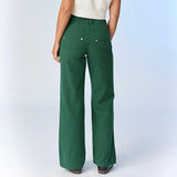 GOING GREEN WIDE LEG PANTS