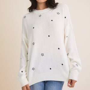 STAR GIRL KNIT SWEATER