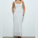 ON THE DOT MAXI DRESS