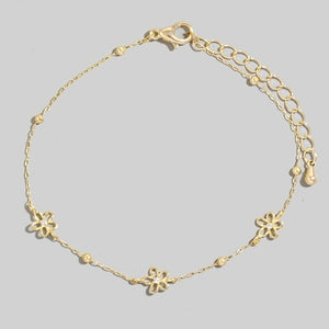 LILY GOLD FLOWER BRACELET