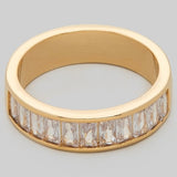 GOLD ROMAN NUMERAL RING